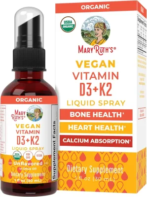 MaryRuth Organics D3K2 Liquid Sprays