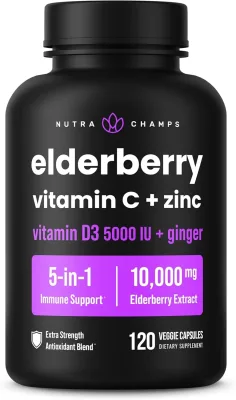 NutraChamps Elderberry Capsules